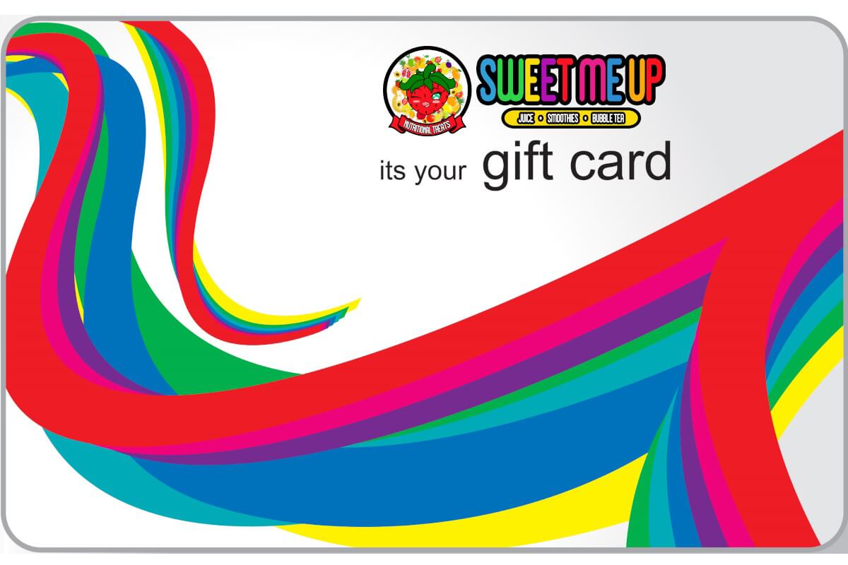 Sweet Me Up's Gift Cards